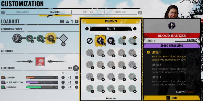 Texas Chain Saw Massacre Best Hitchhiker Perks