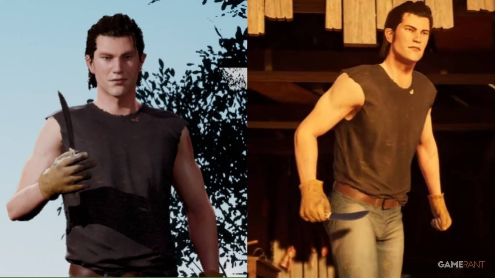 Texas Chain Saw Massacre Best Johnny Build Collage