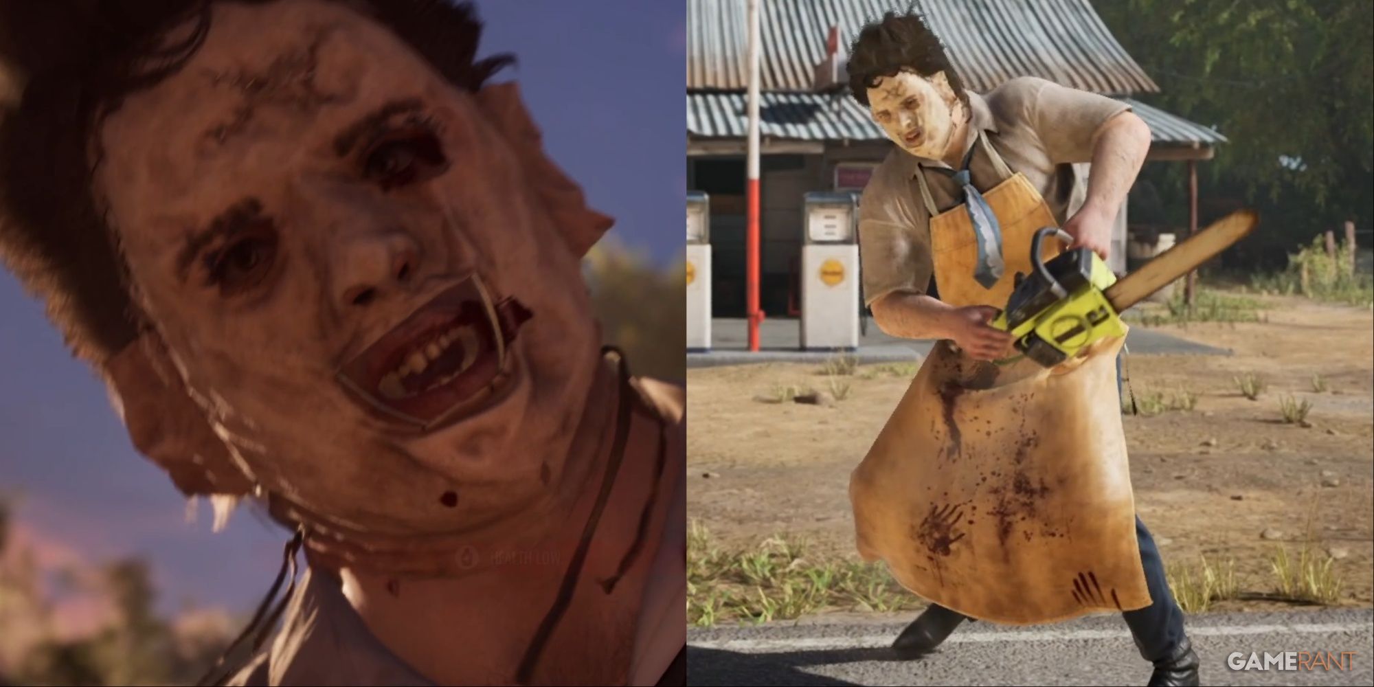 Texas Chain Saw Massacre Best Leatherface Build Collage