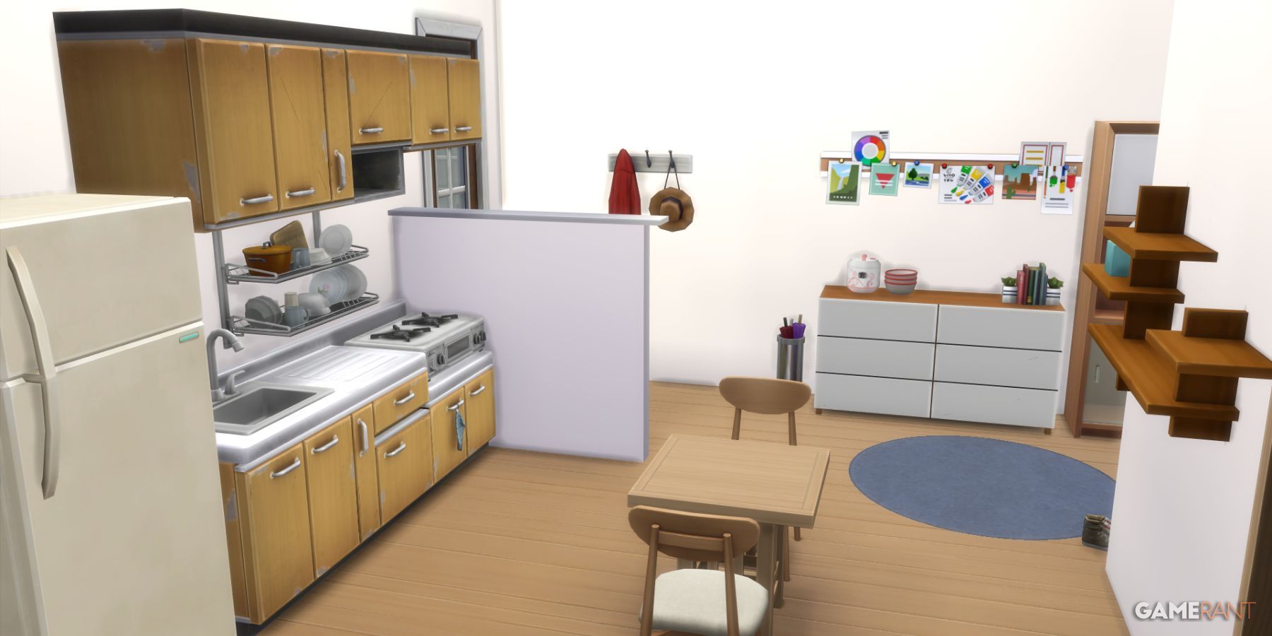 The Sims 4 Custom Content Apartment