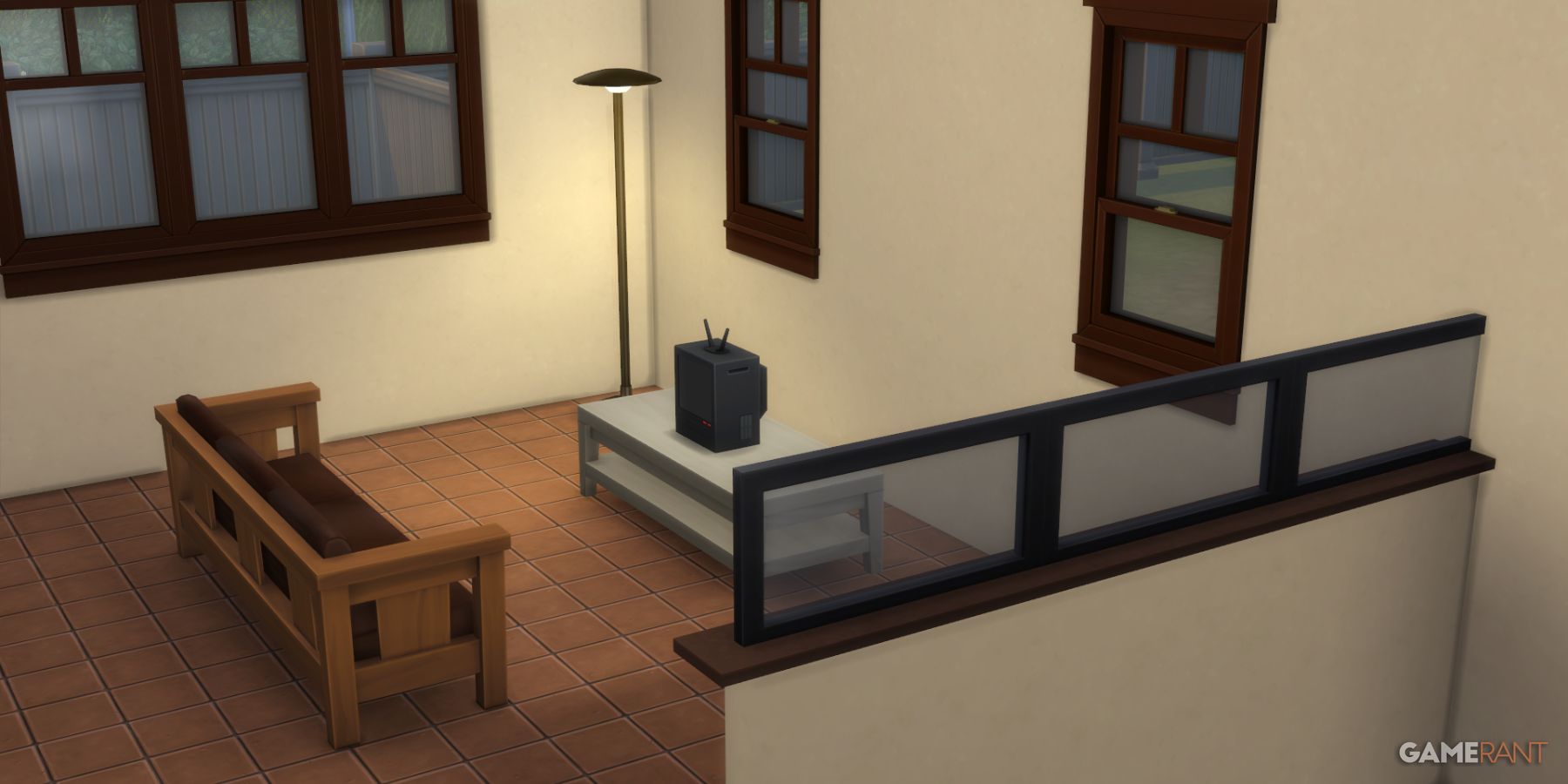 Half Wall Divider in The Sims 4 