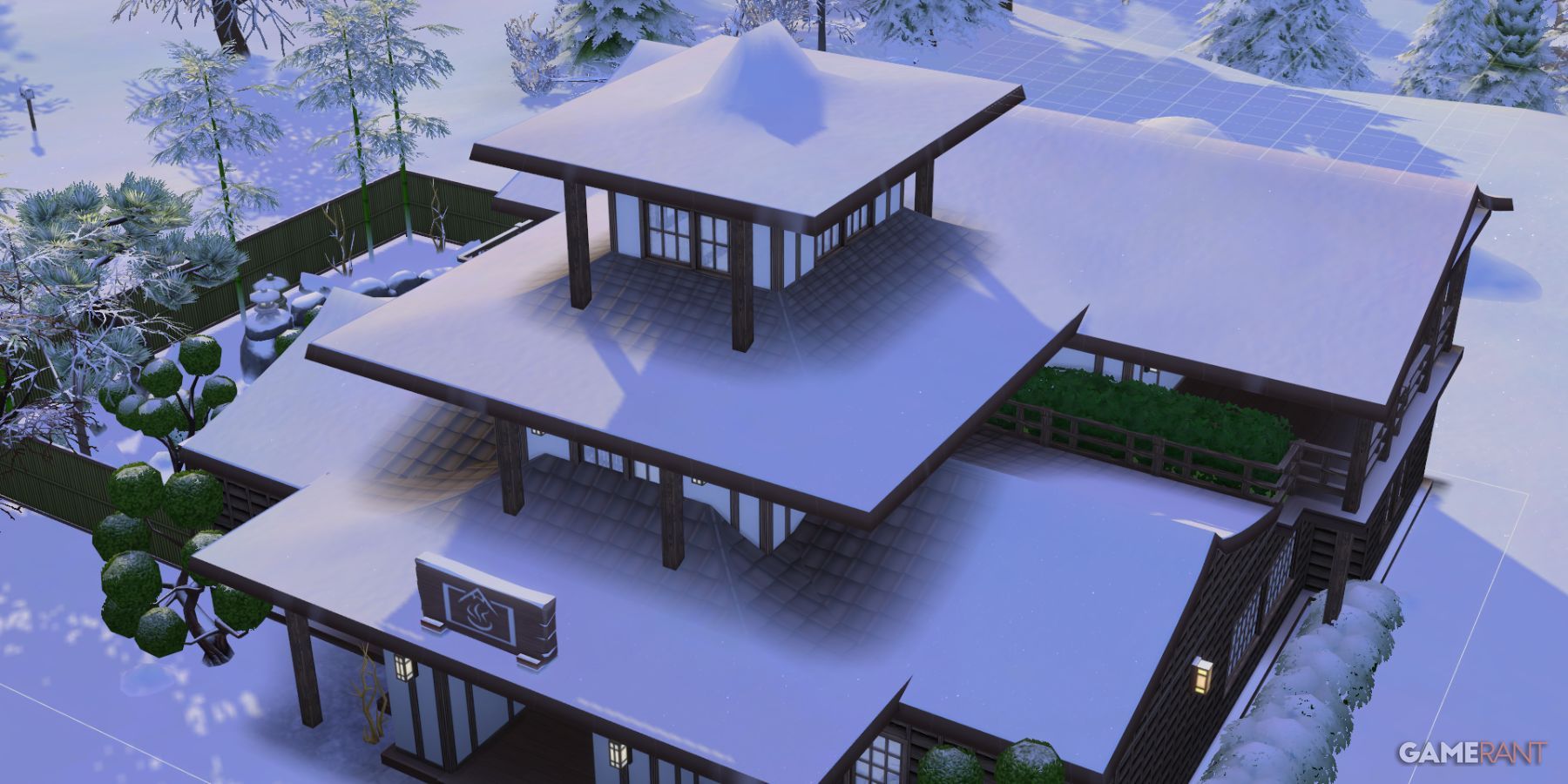 The Sims 4 Japanese Roofing