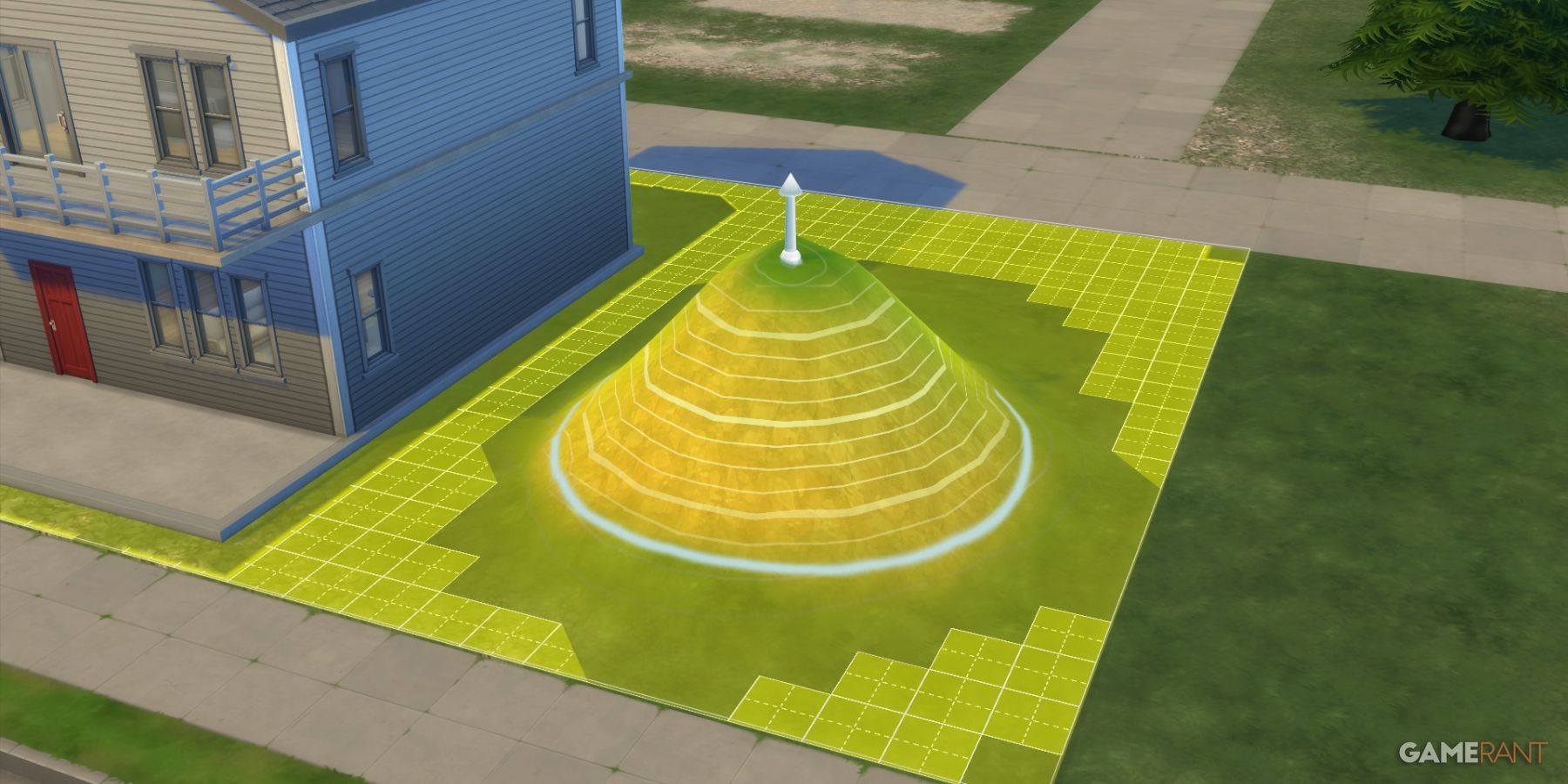 The Sims 4 Using Terrain Tool