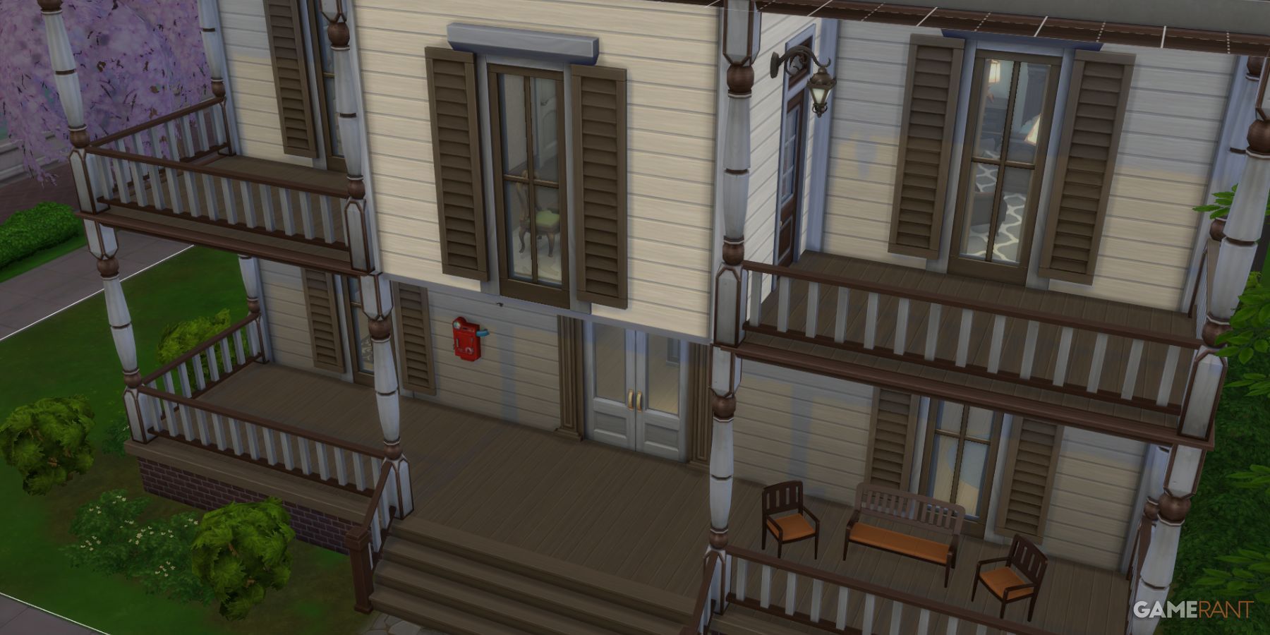The Sims 4 Willow Creek House Patio