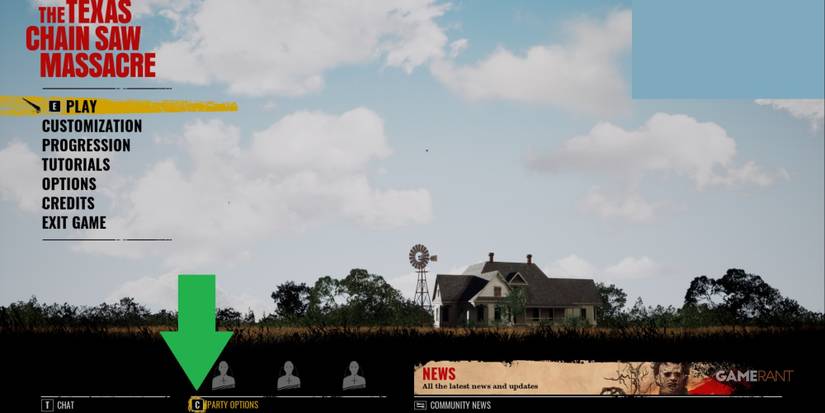 Txas Chain Saw Massacre Creating A Party