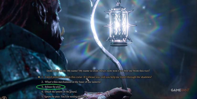 Baldur's Gate 3 Choosing To Release Dolly