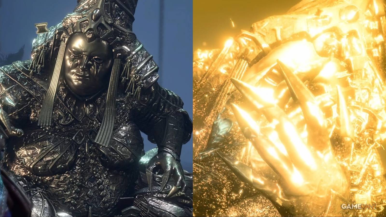 Baldur's Gate 3 Giving Gerringothe Money Collage