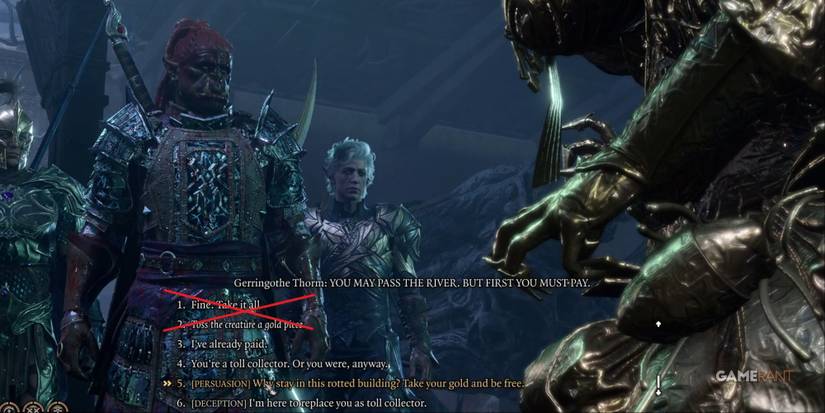 Baldur's Gate 3 Refusing To Give Gerringothe Any Money