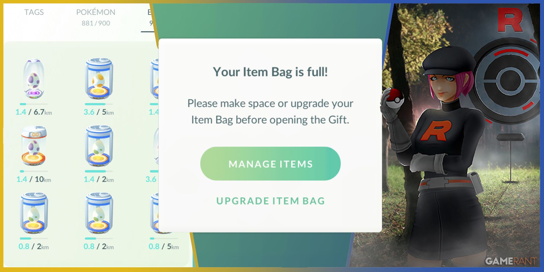 changes that need to be added to pokemon go feature