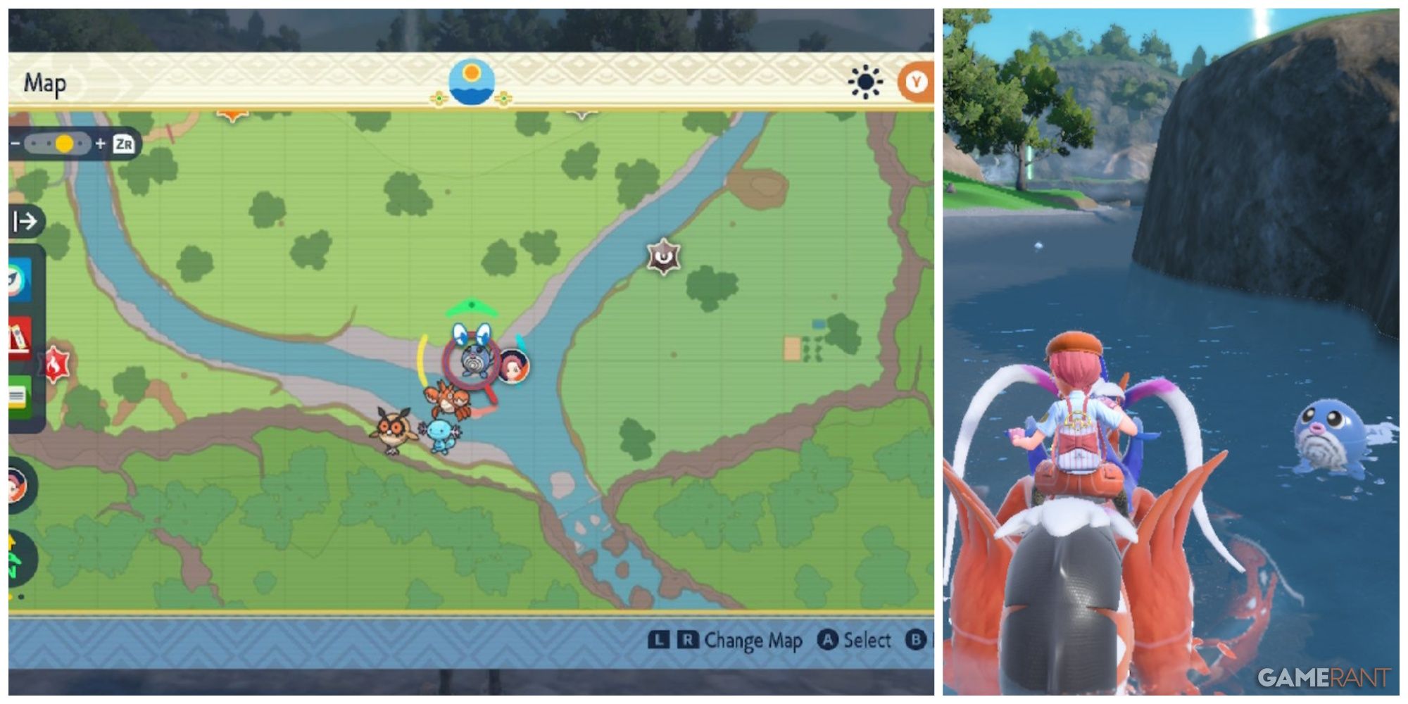 pokemon scarlet violet teal mask dlc poliwag location