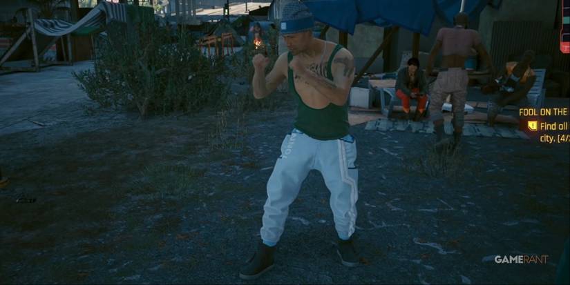 Cyberpunk 2077 Phantom Liberty Guy Throwing Punches