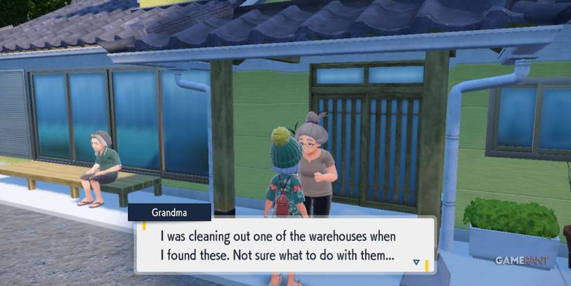 pokemon scarlet violet more outfits blue and white/gray jinbei