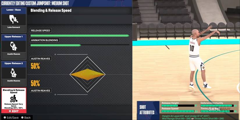 NBA 2K24 Best Medium Man Custom Jump Shot
