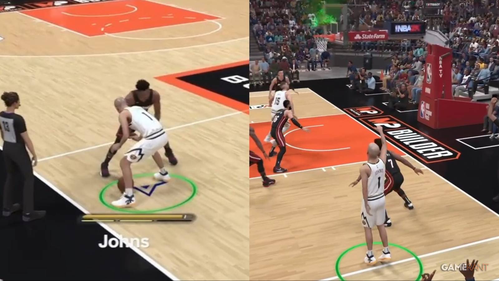 NBA 2K24 Best Shooting Guard Build Collage