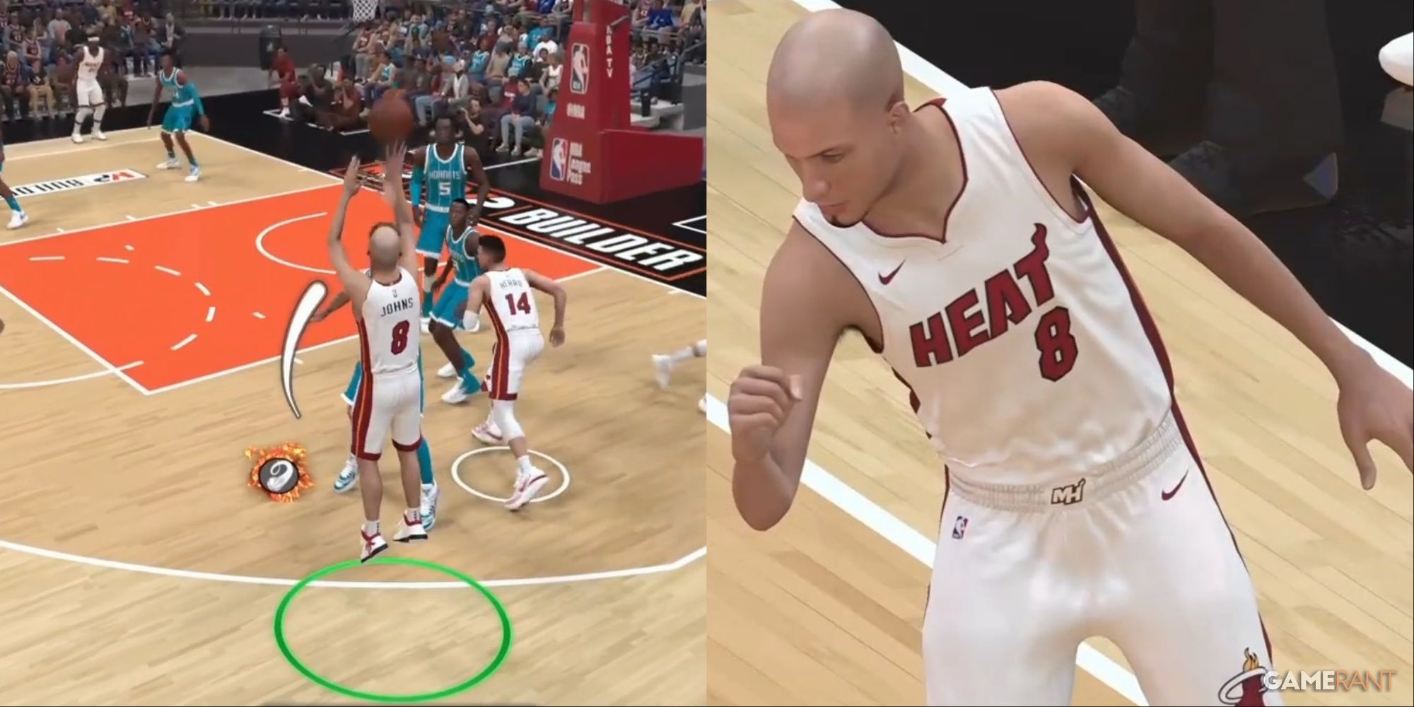 NBA 2K24 Best Three-Point Build Collage