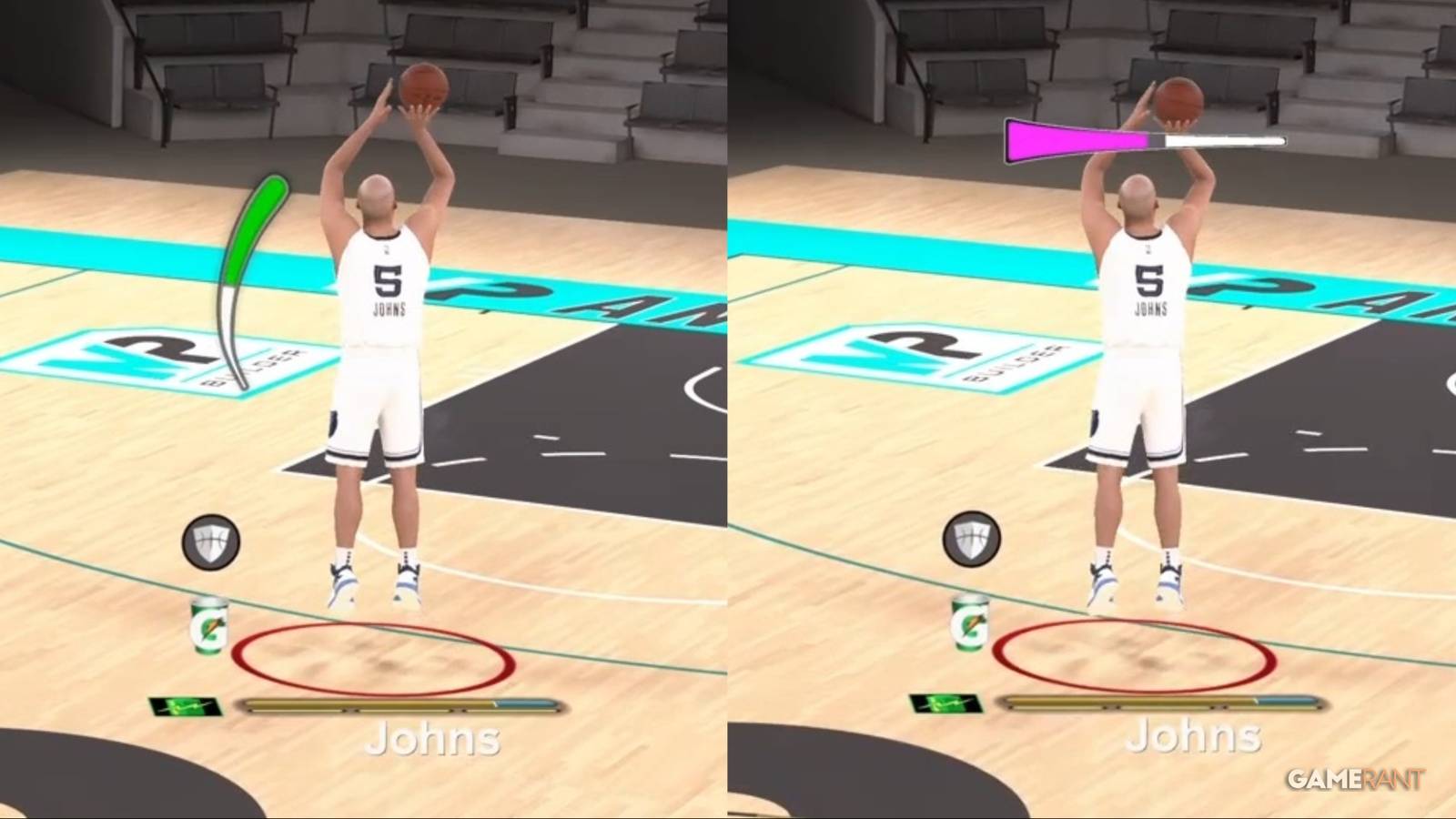 NBA 2K24 Changing The Shot Meter Collage