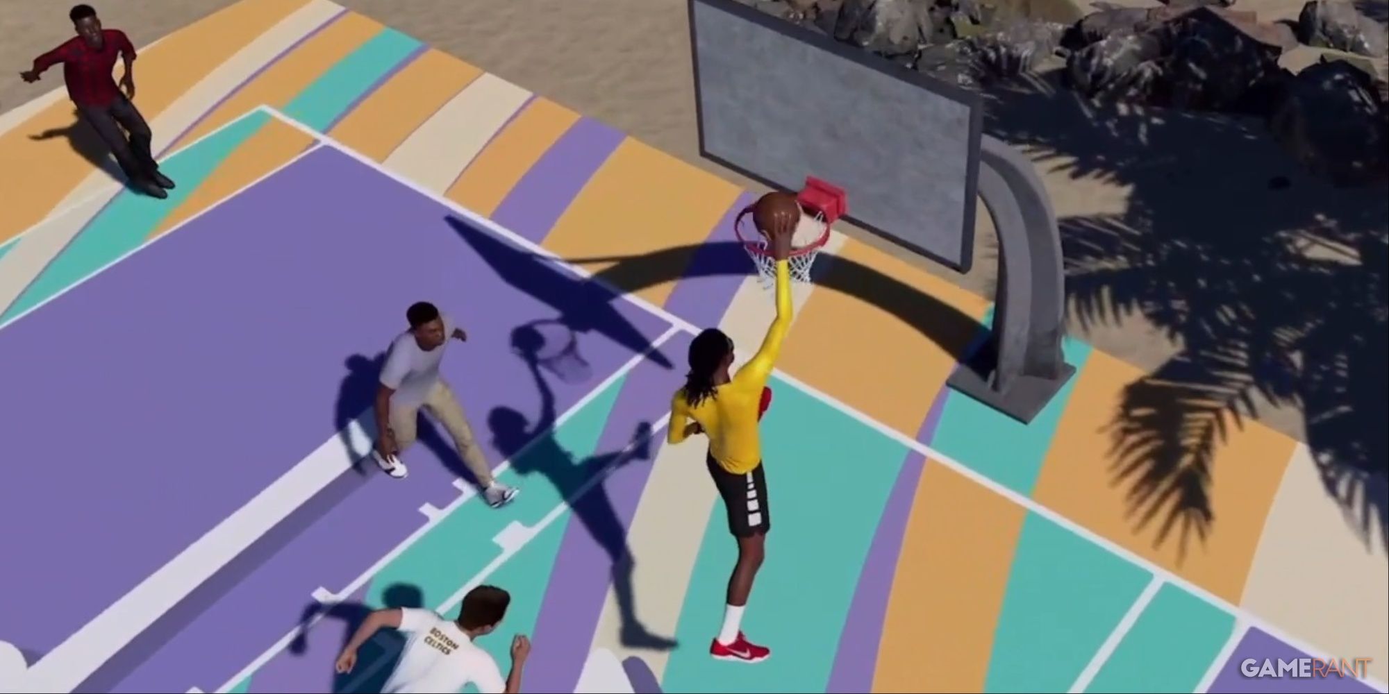 NBA 2K24 Dunk During The MyCareer Intro