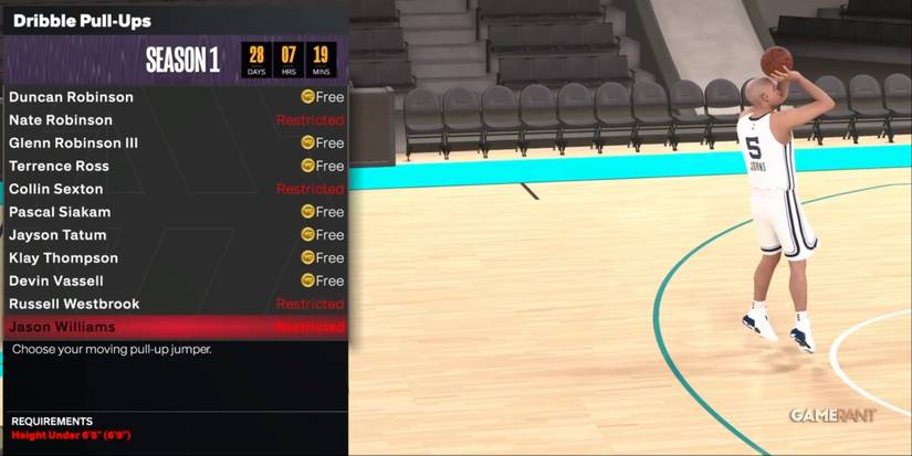 NBA 2K24 Jason Williams Dribble Pull-Ups