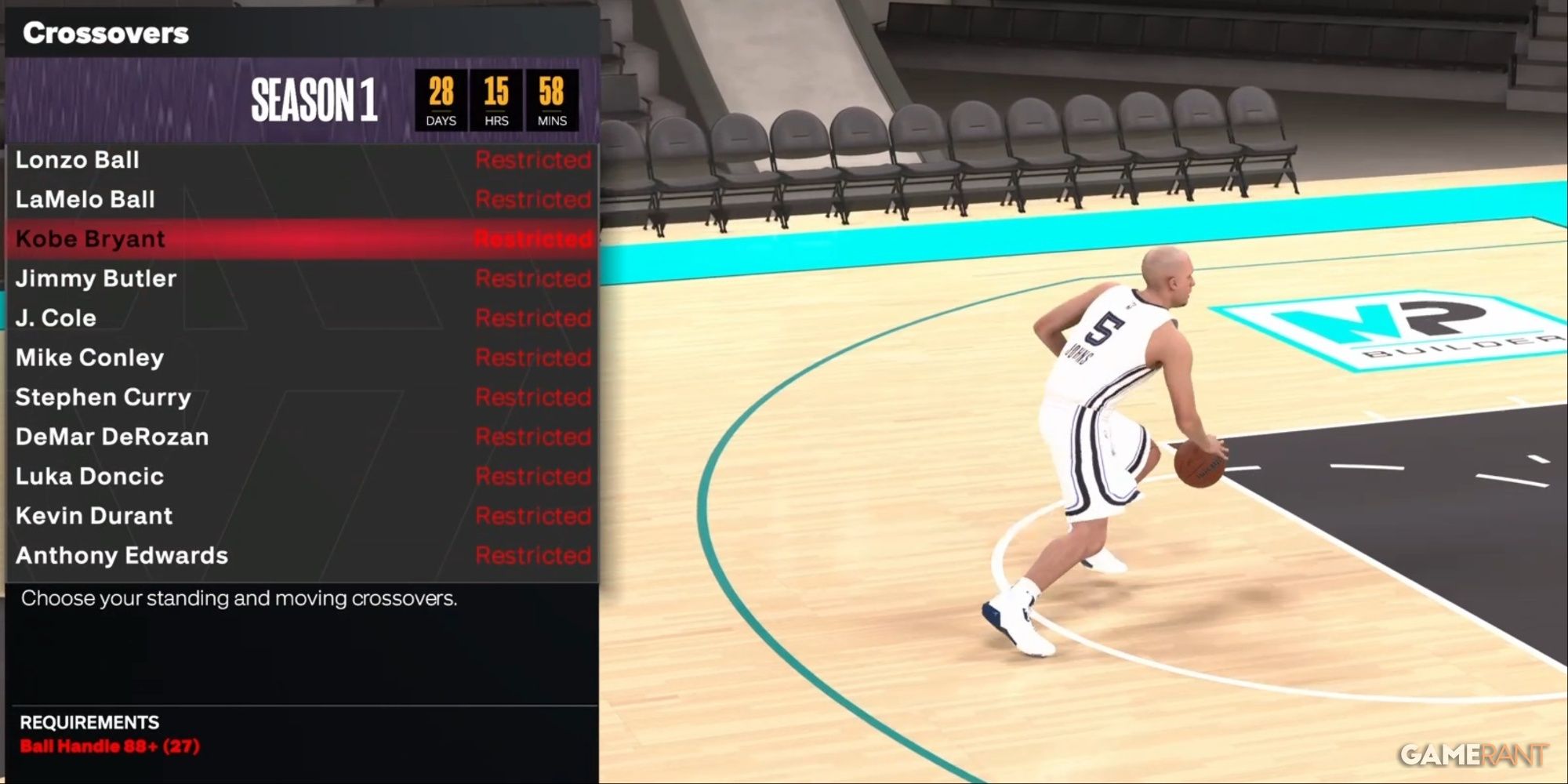 NBA 2K24 Kobe Bryant Crossovers