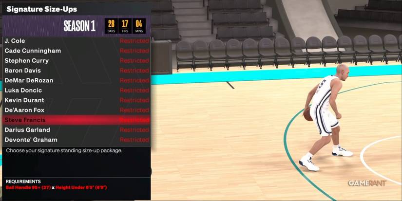 NBA 2K24 Steve Francis Dribble Style