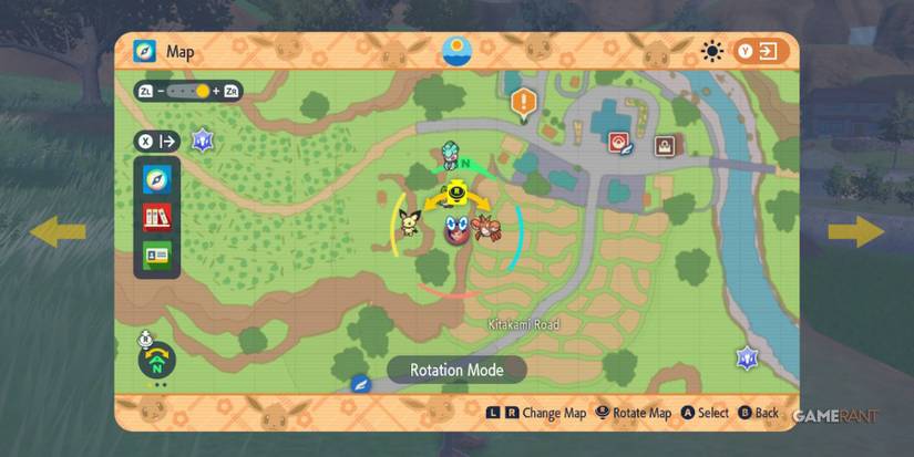 pokemon scarlet violet billy o'nare location kitakami road