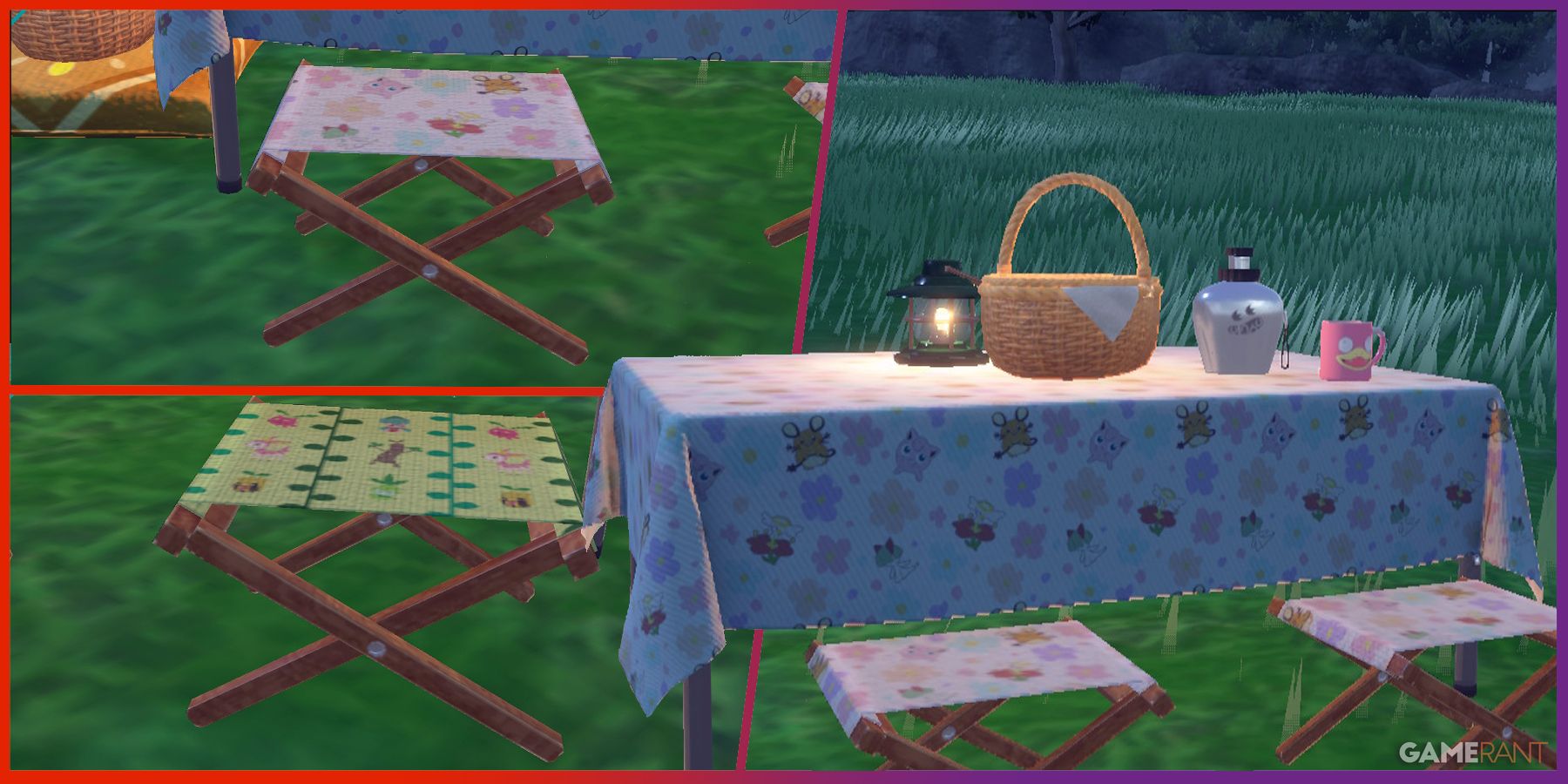 pokemon scarlet violet picnic seats feature
