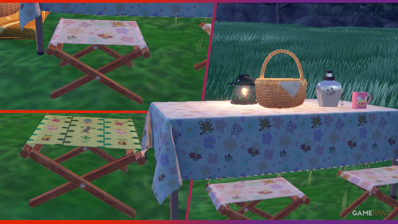 pokemon scarlet violet picnic seats feature