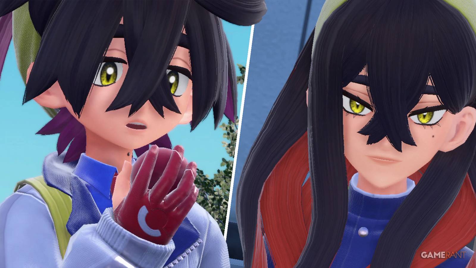 Kieran and Carmine in Pokemon Scarlet & Violet's Teal Mask DLC