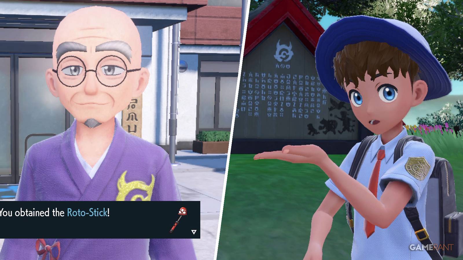 Getting and using the Roto-Stick in Pokemon Scarlet & Violet's Teal Mask DLC