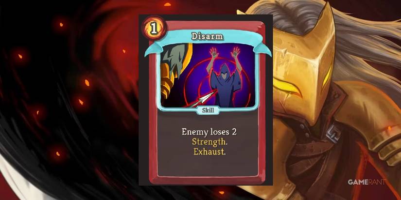 Slay The Spire Ironclad Disarm Card