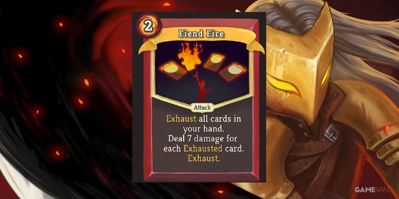 Slay The Spire Ironclad Fiend Fire Card