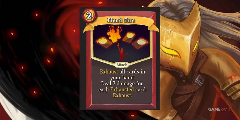 Slay The Spire Ironclad Fiend Fire Card