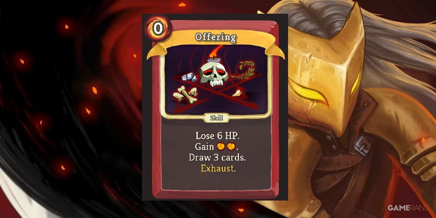 Slay The Spire Ironclad Offering Card
