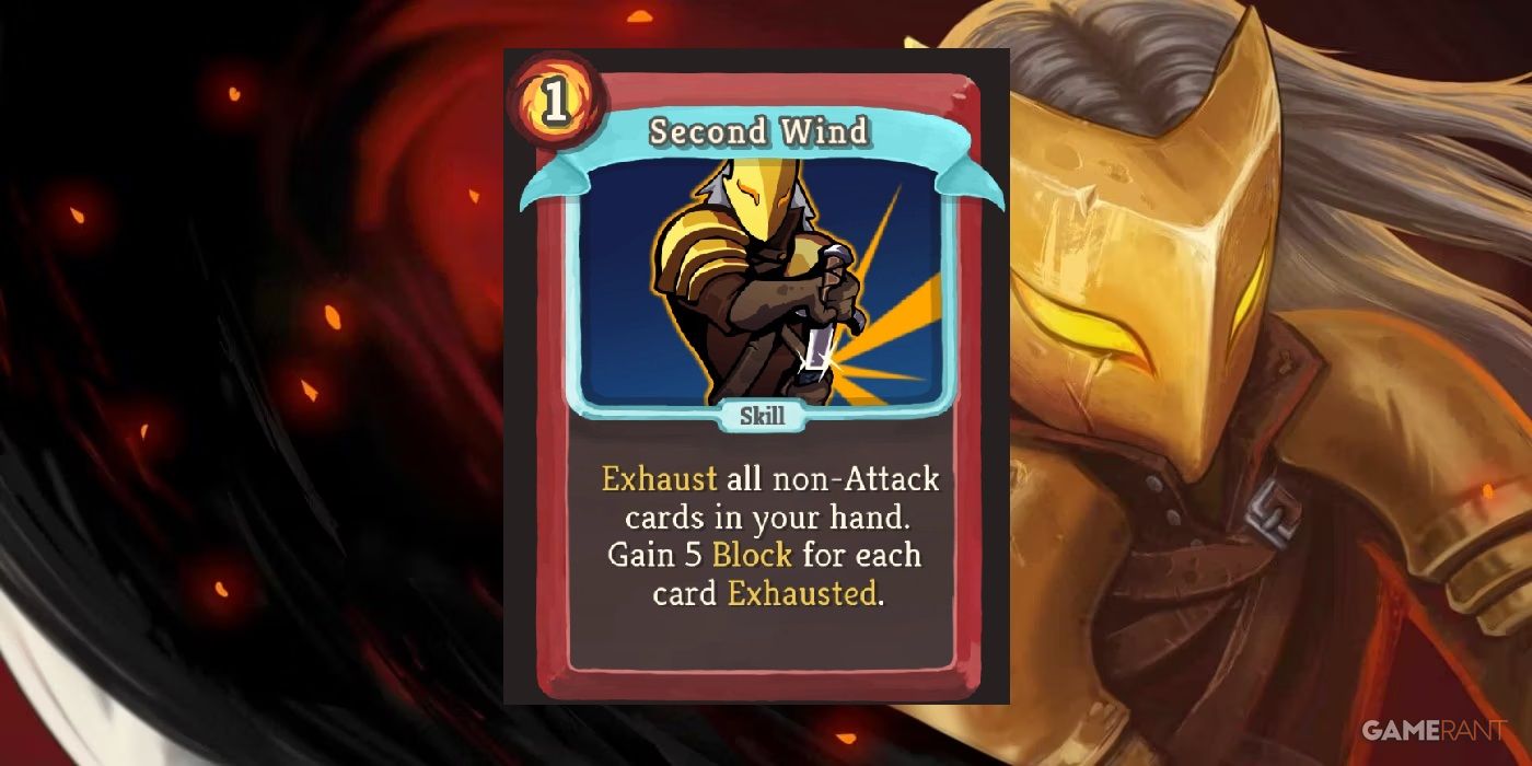 Slay The Spire Ironclad Second Wind Card