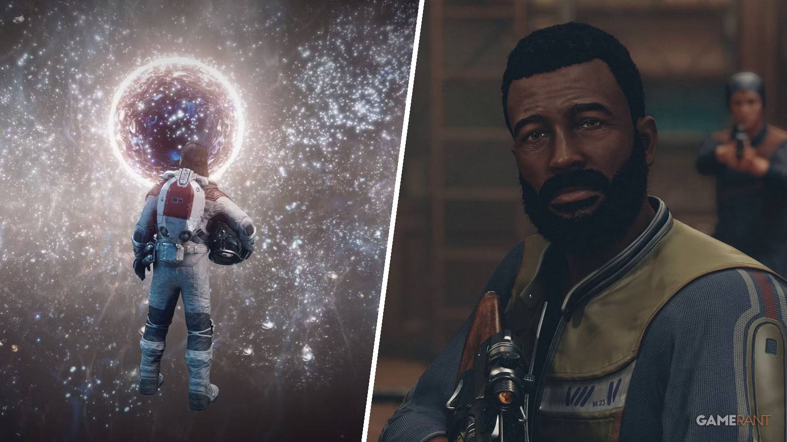 The light at the Unity and Barrett (Starfield)