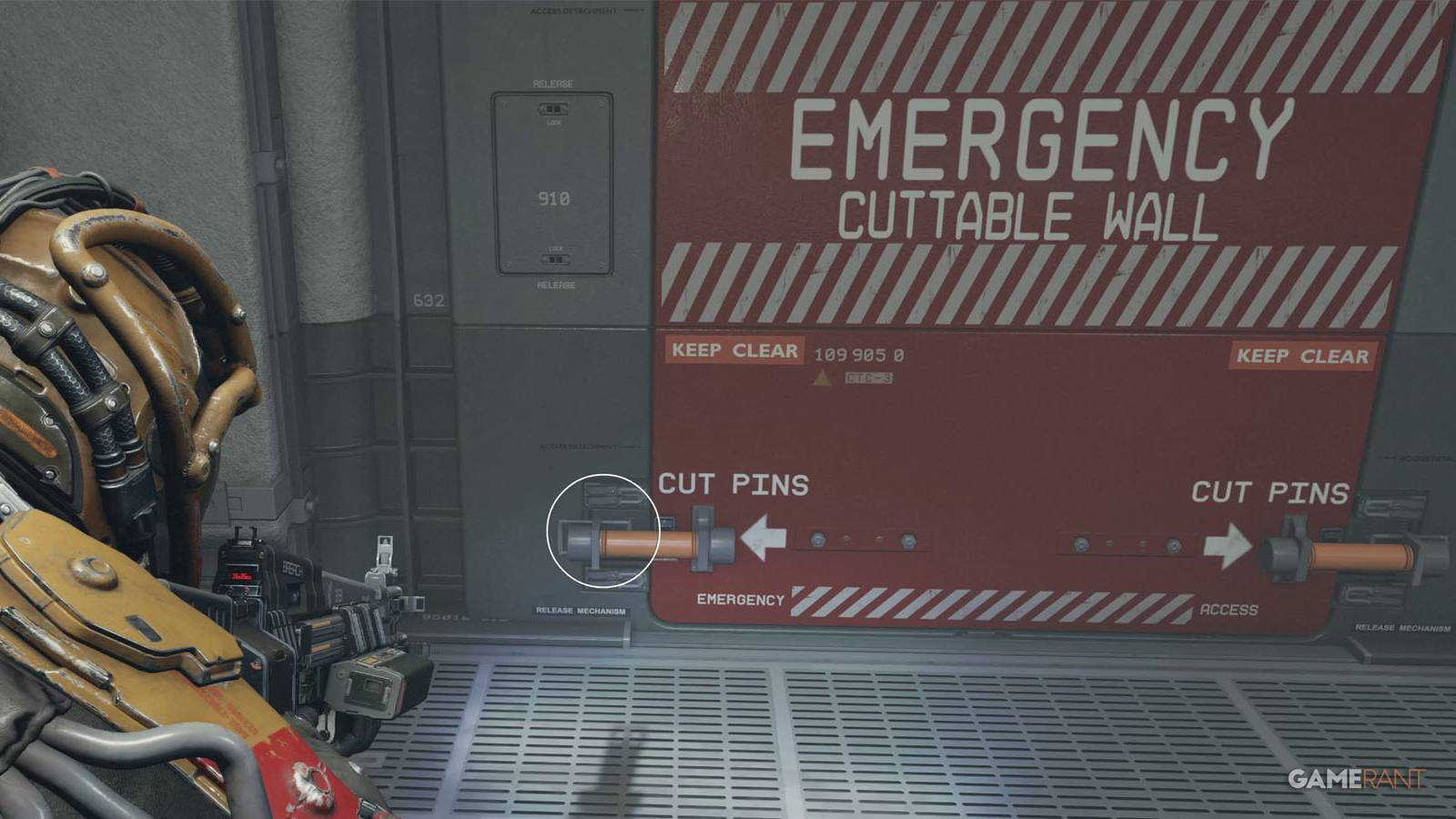 An Emergency Cuttable Wall in Starfield