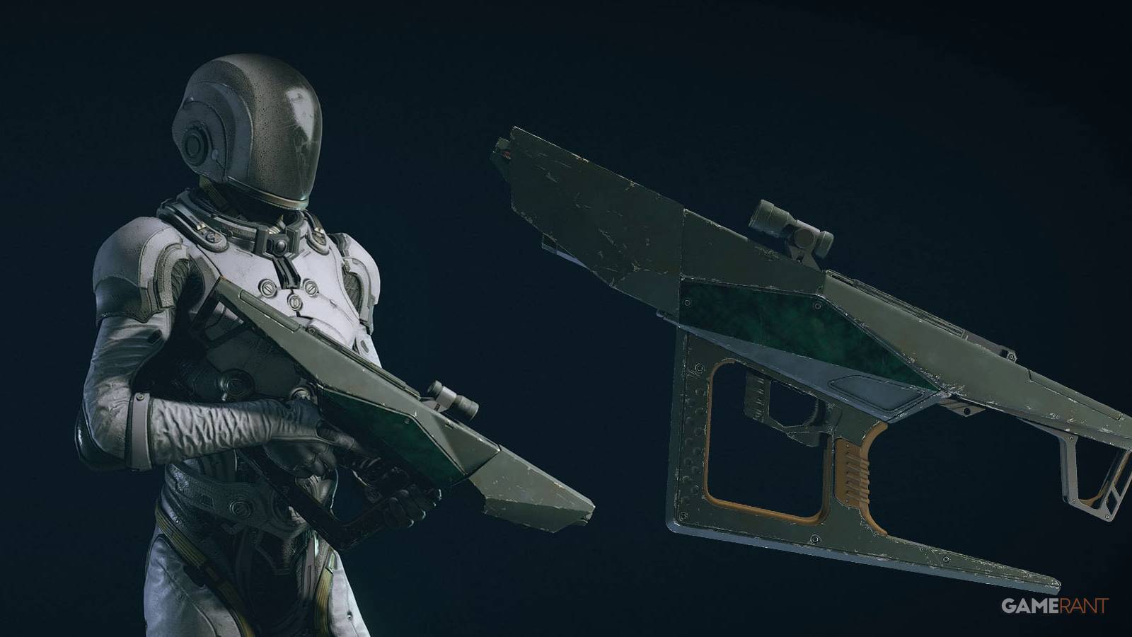 The Emissary's Eternity's Gate weapon in Starfield