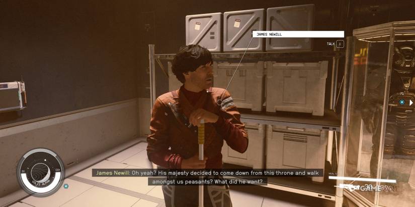 Starfield James Newill In Neon