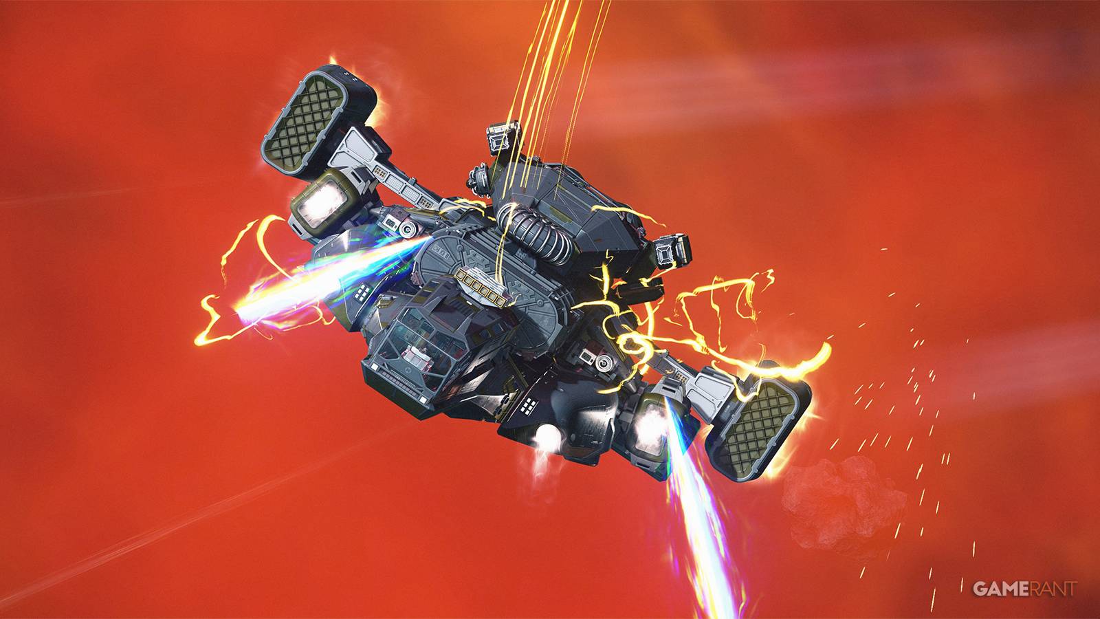 Starfield Mantis ship near Bannoc IV