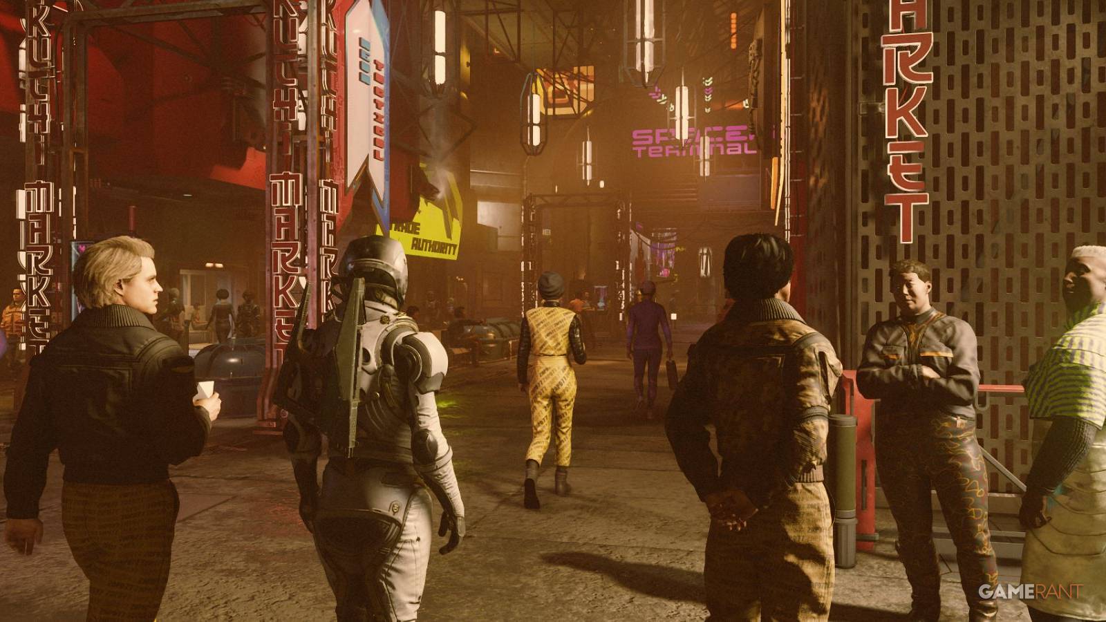 Starfield Neon Streets