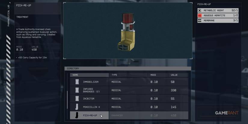 Starfield Pick-Me-Up