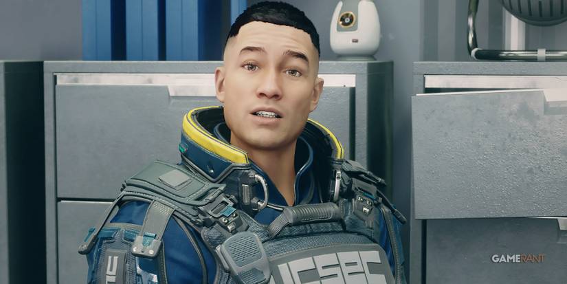 Starfield UC security looking surprised