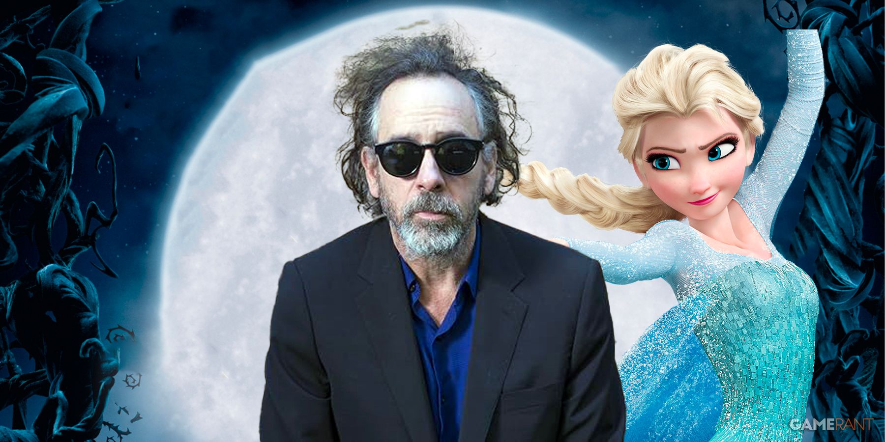Tim Burton Reacts To Disney Characters In His Animation Style By AI