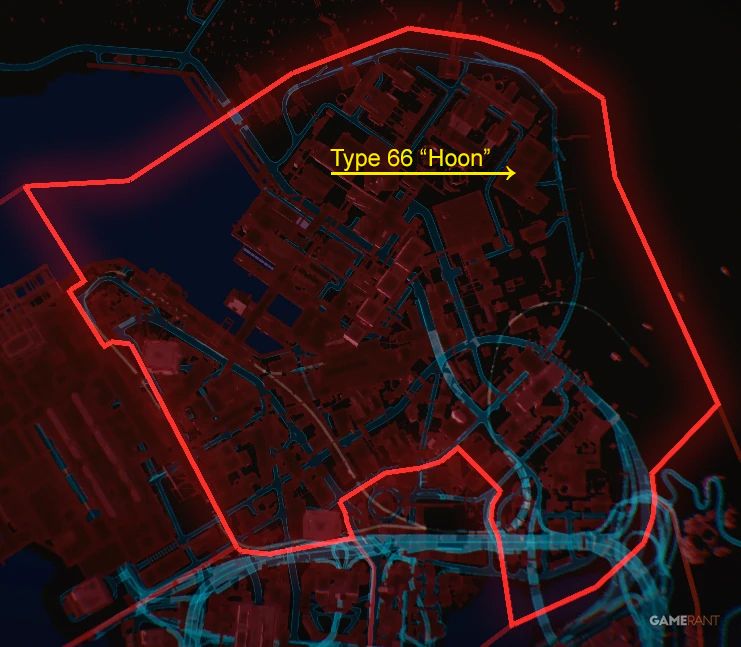 Type 66 Hoon location