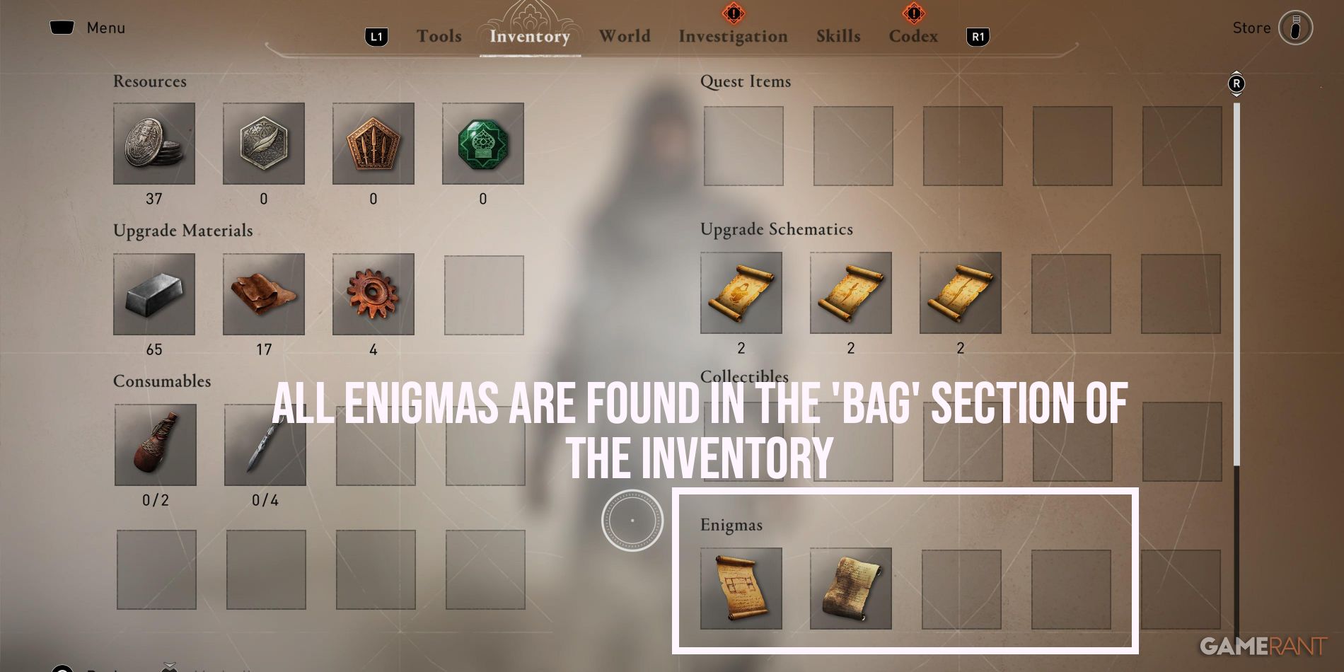 ACMir-Enigma-Inventory