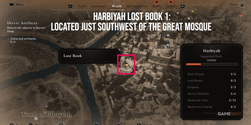 ACMirage-Lost-Books-1-Map