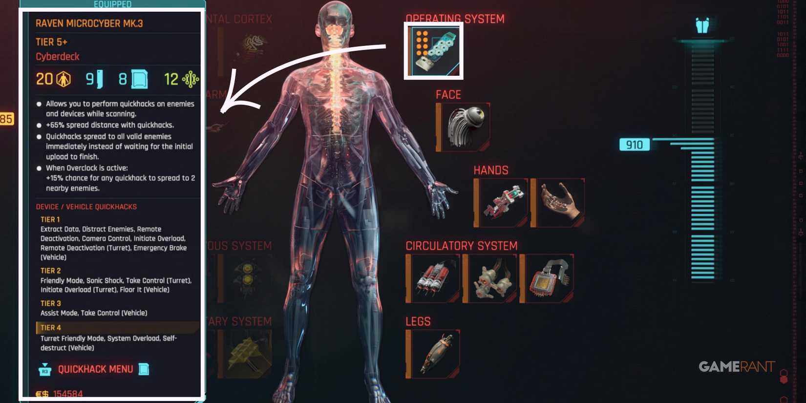 Cyberpunk Netrunner Interface The Best Netrunner Build in Cyberpunk 2077 2.1 and Phantom Liberty