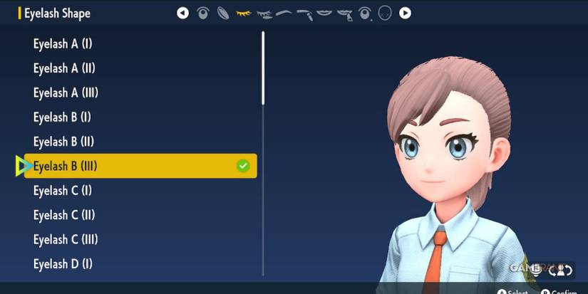 pokemon scarlet violet character customization