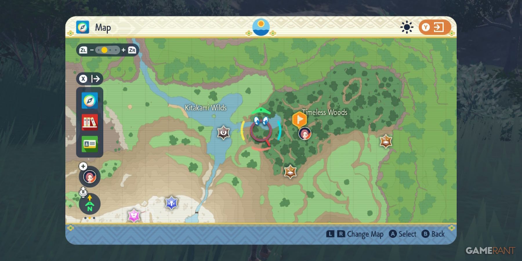 pokemon scarlet violet terastallized trevenant location