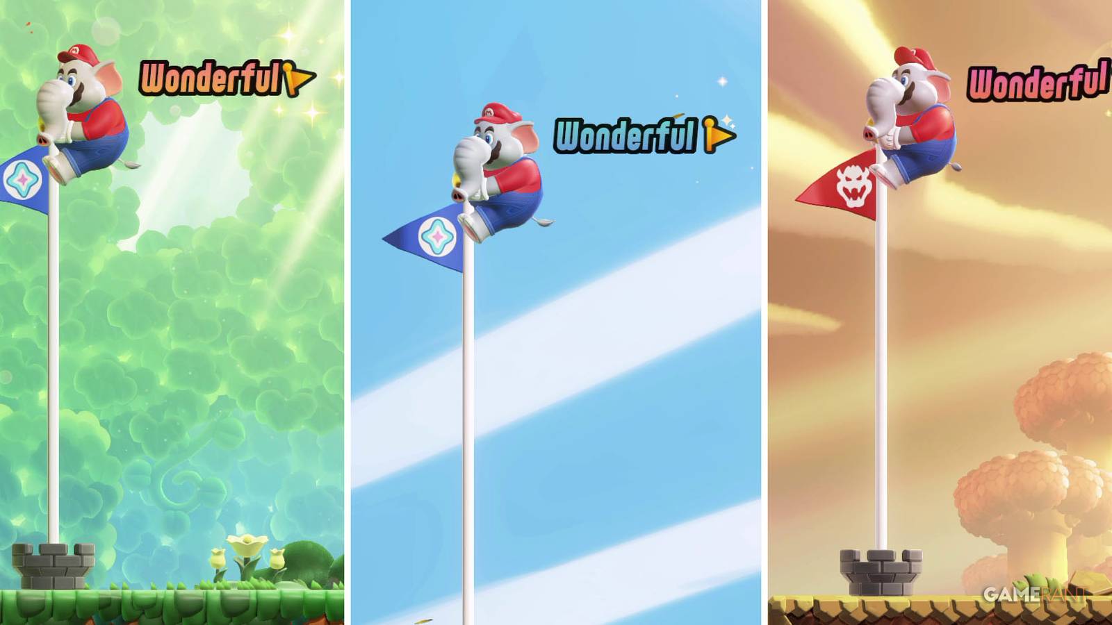 Super Mario Bros. Wonder: Every Secret Exit in World 1 (Pipe-Rock Plateau)